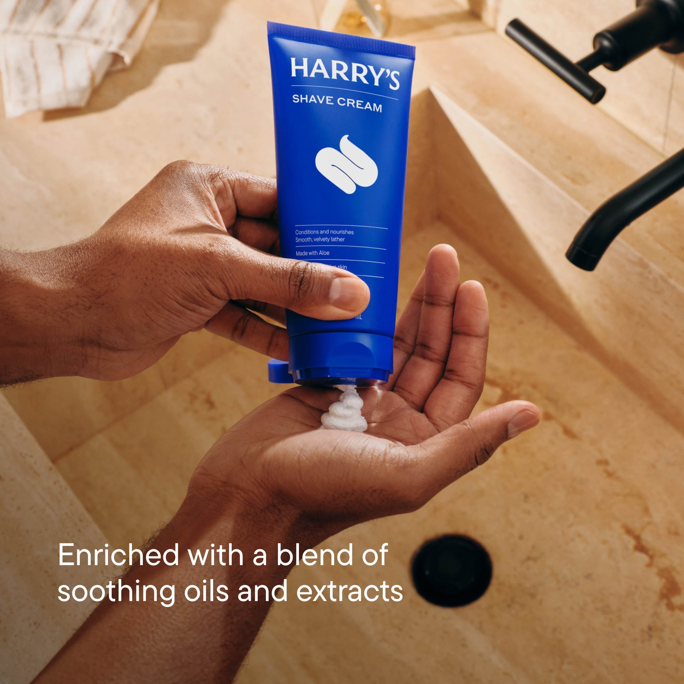Harry's Original Shave Set / Original - Charcoal / Shave Cream
