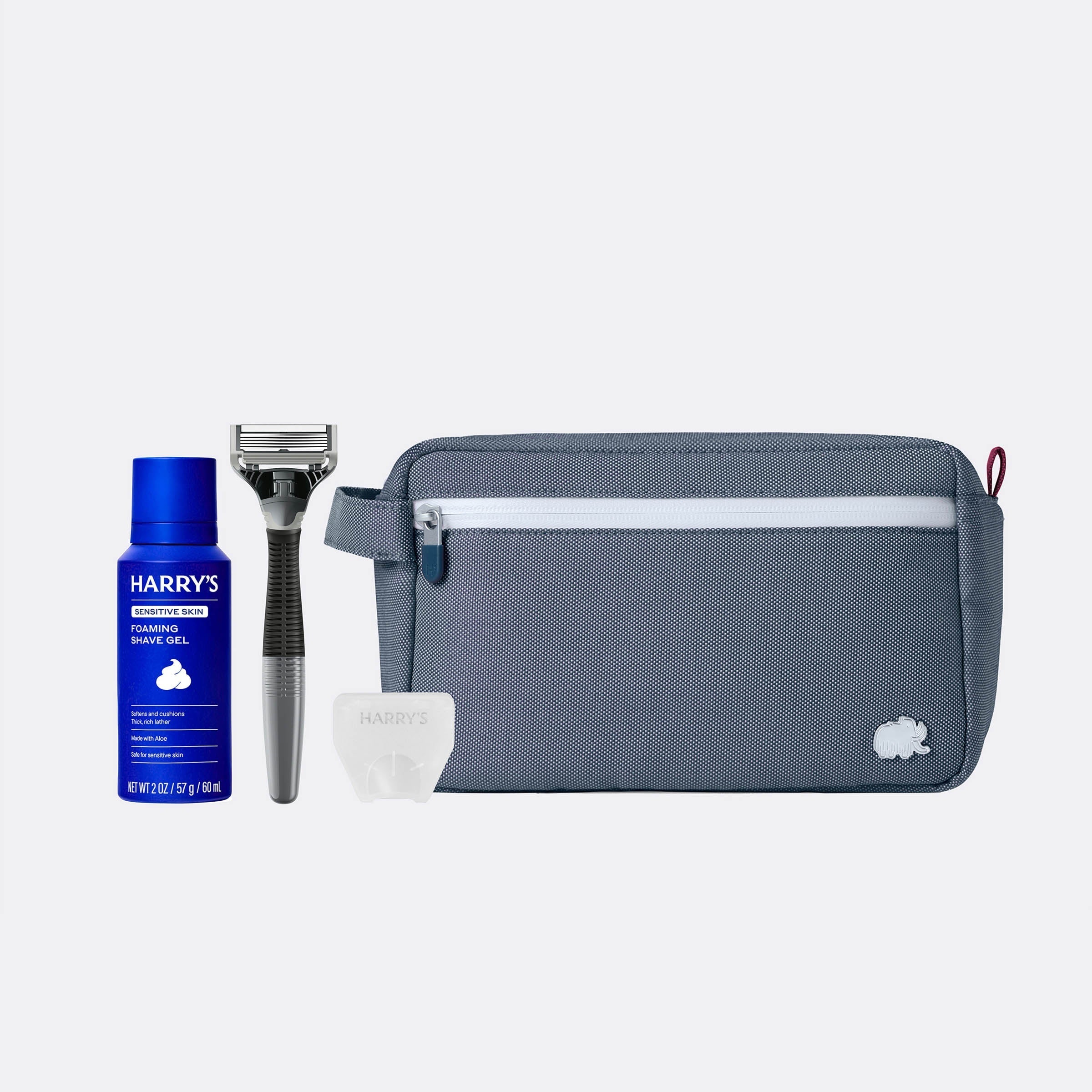 Harry's Original Shave Travel Kit / Original - Charcoal / Shave Cream