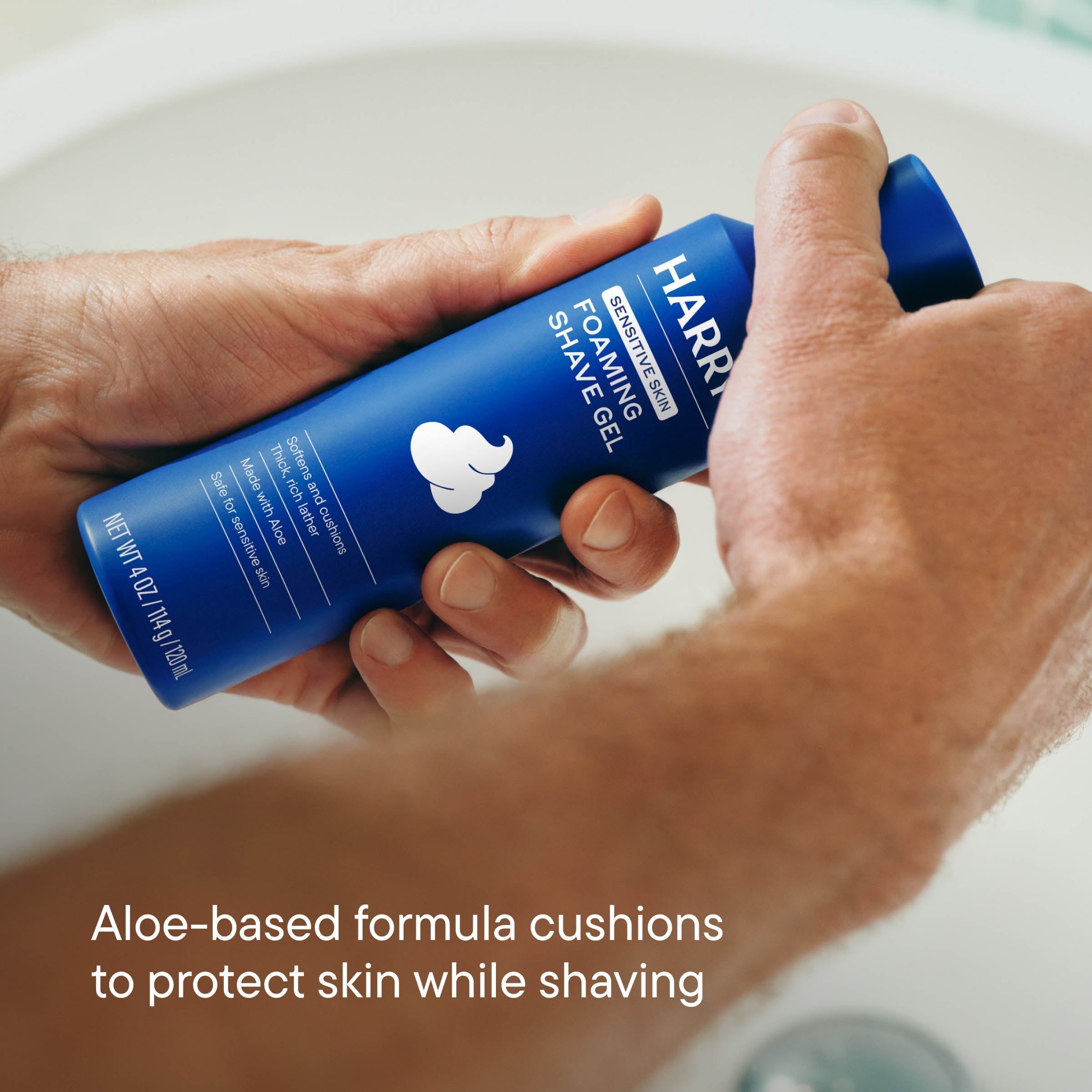Harry's Plus Shave Set / Plus - Clay / Shave Cream
