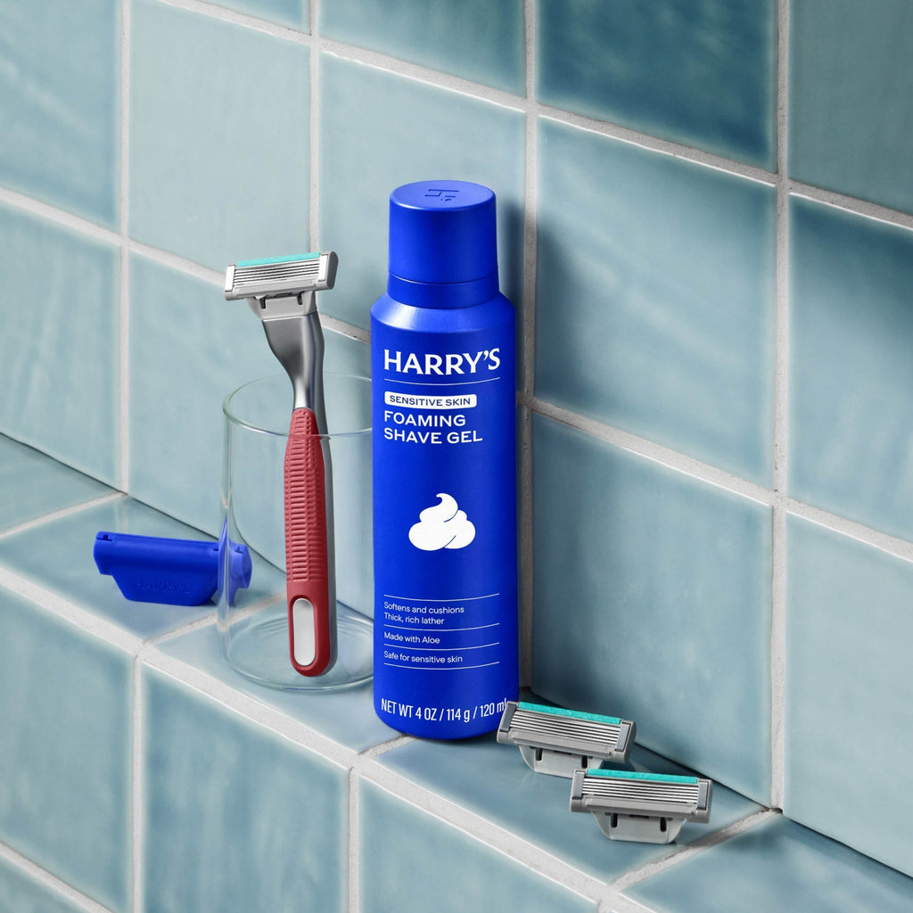 Harry's Plus Shave Set / Plus - Clay / Shave Cream